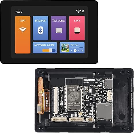 WT32-SC01 PLUS With 3.5 inch 320X480 Capacitive Multi-Touch Screen